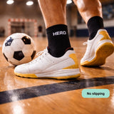 Sports Mid Socks - Black 4 pairs