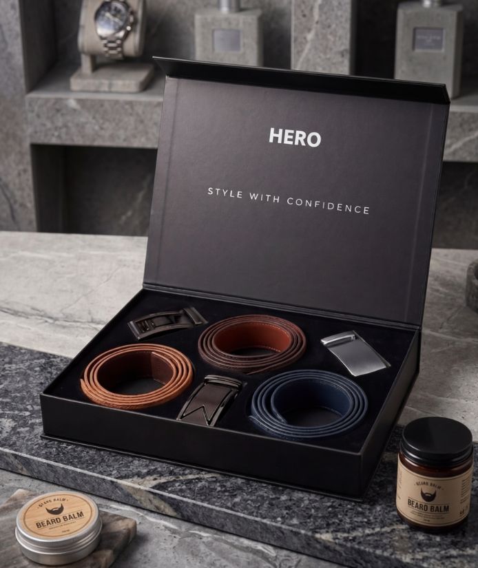 HERO Gift Box for Belts (3+3)