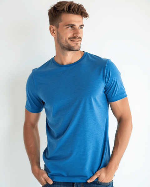 Heather Sky Blue T-shirt – HERO Europe